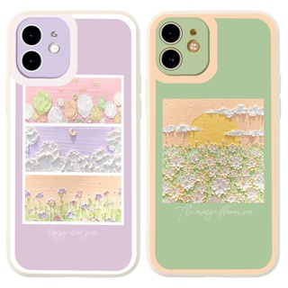 Ốp lưng iphone Hoa in 3d ốp dẻo cạnh vuông chống sốc iphone 13promax 12 11 xs xr xsmax 6 7 8 plus tr405