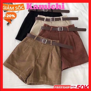 GIẢM 10K ĐƠN 0 ĐỒNG HÀNG CHÍNH HÃNG MÃ 66 quần short nữ chất nhung tăm siêu sang, quần đùi nhung sang trọng siêu xinh