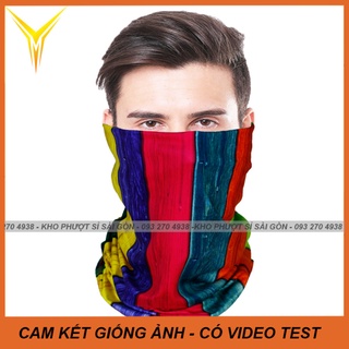 [ CHO CHỌN MÀU] - Khăn trùm đầu điều hòa dùng đội fullface - 3/4 đa năng cao cấp - khăn đa năng loại tốt