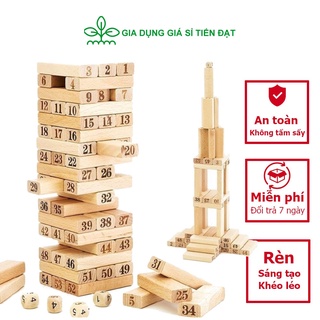 Rút Gỗ 54 Thanh Wiss Toy Đồ Chơi Sáng Tạo Cho Bé