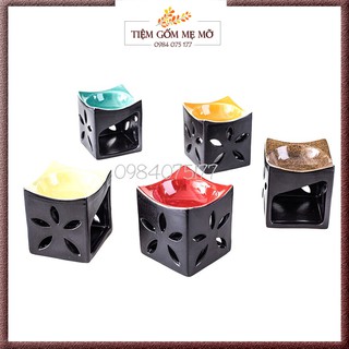Sỉ đèn xông tinh dầu bằng nến - bếp vuông
