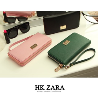 Ví ZARA dài (hàng xuất)full túi vải tem mác