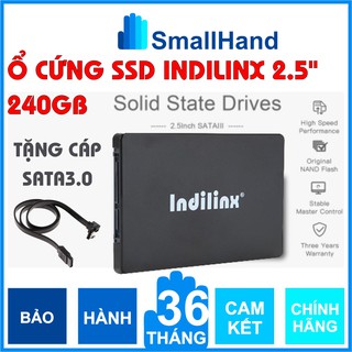 Ổ cứng SSD 2.5” Indilinx 240GB – CHÍNH HÃNG – Bảo hành 3 năm –Tặng cáp dữ liệu Sata 3.0