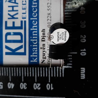 [Mã ELFLASH3 hoàn 10K xu đơn 20K] CÒI CHIP 12*12*9,5MM 2P TRÒN, ĐEN (5 CÁI) kde2030