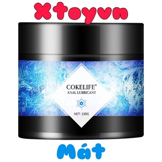 Gel Cokelife Anal Lubricant Mát Lạnh Dạng Sáp Đặc Giảm Đau Cho Gay - 150g