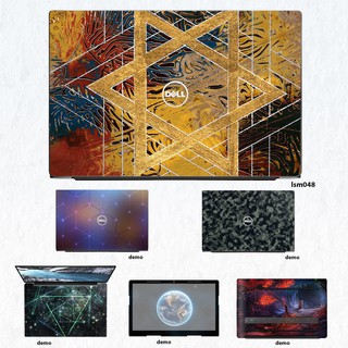 Skin dán Laptop Dell in hình Tấm Khiên David - lsm048 (inbox mã máy cho Shop)