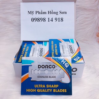 Vỉ dao lam 100 lưỡi , Hộp dao cạo Dorco