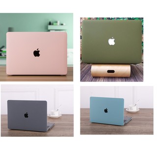 Case Macbook Air 13" (2018-2021) model A1932 , A2179 , A2337 màu pastel (Tặng kèm Nút chống bụi + bộ chống gãy sạc)