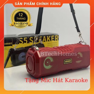 [ BH12 Tháng, Tặng Micro Hát Karaoke ] Loa Hát Karaoke KIMISO KM-S5Loa Hát Karaoke Kết Nối Điện Thoại Máy Tính