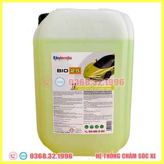 Dung dịch rửa xe ô tô, xe máy không chạm Bio 25 - 22L