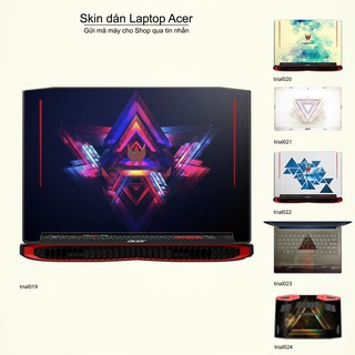 Skin dán Laptop Acer in hình Đa giác _nhiều mẫu 4 (inbox mã máy cho Shop)