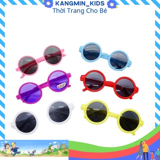 Kính cho bé Kangmin kids, kính cho bé trai bé gái kiểu Hàn Quốc K003, đồ cho bé trai bé gái từ 1-6 tuổi