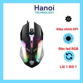 Chuột Gaming Black - White Siêu Bền ( Hàng Chính Hãng )
