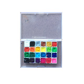 Pocket màu nước Nicker set mini 24 màu dung tích 0.9 - 1 ml