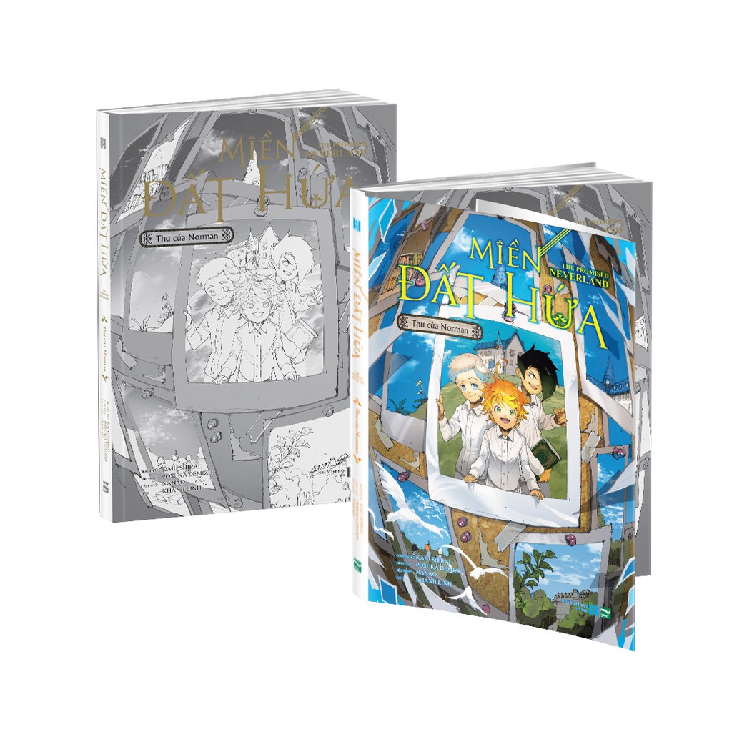 Sách - Miền Đất Hứa - Thư Của Norman (Light Novel)