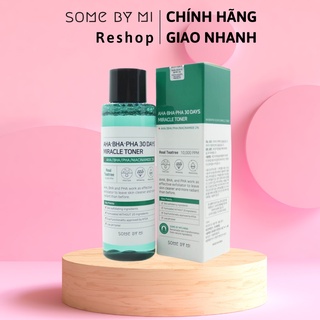 Nước hoa hồng giảm mụn Some By Mi AHA-BHA-PHA 30 Days Miracle Toner 150ml