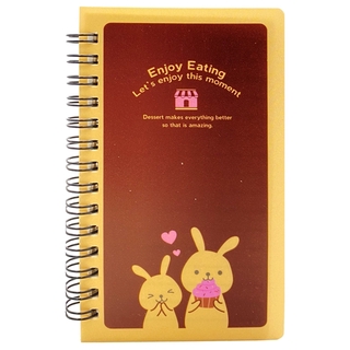 Sổ Lò Xo Moshi 476 - Mẫu 11 - Enjoy Eating - Moshi Moshi