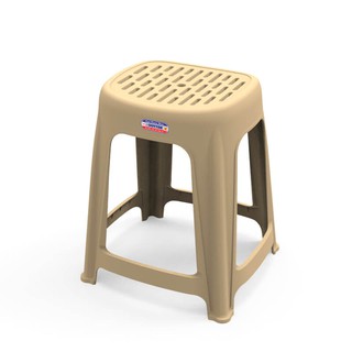Ghế nhựa đẩu cao oval - mặt ghế lõm ôm mông, chất liệu nhựa dẻo siêu dai bền đẹp