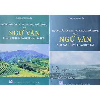 [Mã LIFE1404ALL50K giảm 10% đơn 200K] Sách - Combo Hướng dẫn ôn thi Trung Học Phổ Thông môn Ngữ Văn