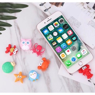 Bảo vệ đầu sạc cáp chống đứt hình thú