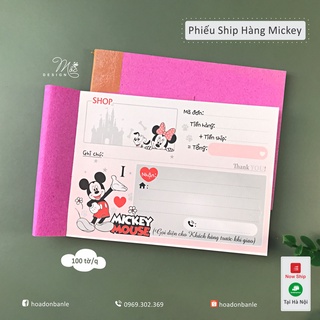 Phiếu ship hàng Mickey