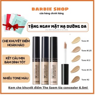Kem Che Khuyết Điểm The Saem Cover Perfection Tip Concealer