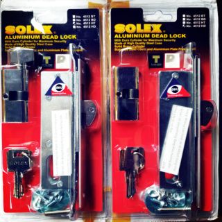 khóa cửa lùa sắt solex thái lan 2 loại