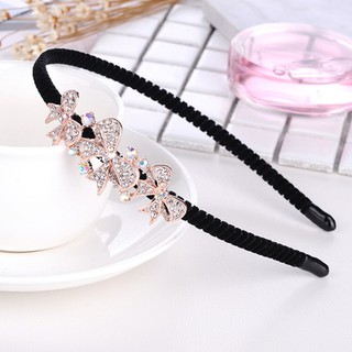 Bờm Cài Tóc Nhung họa tiết Ngọc Đính Đá sang chảnh nhiều mẫu xinh xắn LUCY LUXURY SHOP