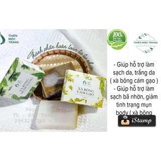 Xà bông sinh dược Thiên Mộc Trang ( Tặng kèm túi lưới tạo bọt )
