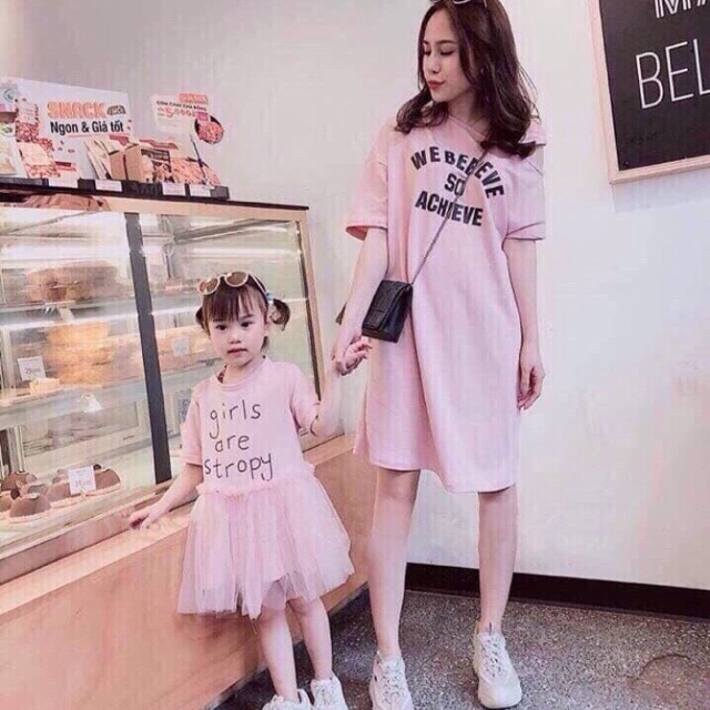 Sét váy đôi mẹ và bé