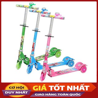 Xe Trượt Scooter 3 Bánh Loại 1- Tặng Kèm Chuông -Violet_Store