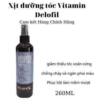 [ DELOFIL ] Xịt dưỡng tóc Vitamin Delofil 260ML