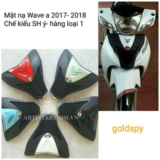 Mặt nạ Wave a 2017-2018 độ kiểu SH ý các màu