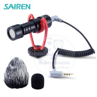 [CHÍNH HÃNG] Micro Thu Âm Sairen VM-Q1 Vlog - Míc Thu Âm Đinh Hướng