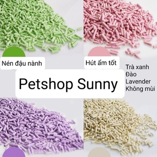 Cát đậu nành hữu cơ lót chuồng thú cưng 500g