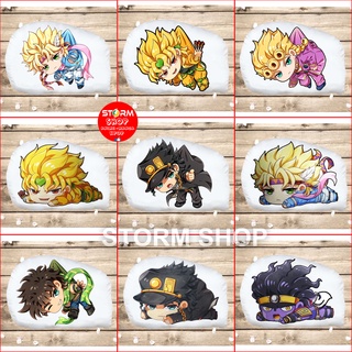 Gối ôm/ Gối ngủ Anime JoJo no Kimyou na Bouken (in hình 2 mặt , chất liệu vải nhung hàn quốc)