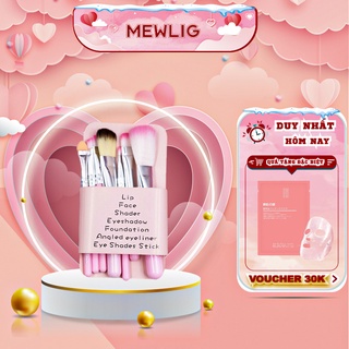 Bộ Cọ Trang Điểm 7 Món Hello Kitty Hộp Thiếc Đáng Yêu Xinh Xắn Tiện Lợi, Thích Hợp Cầm Tay Đi Làm, Đi Du Lịch -HLKT