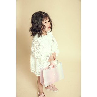 Đầm Ren Bé Gái Dáng Baby Doll (4-13 tuổi) Jookyli