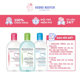 Nước tẩy trang Bioderma H2O Solution Micellaire