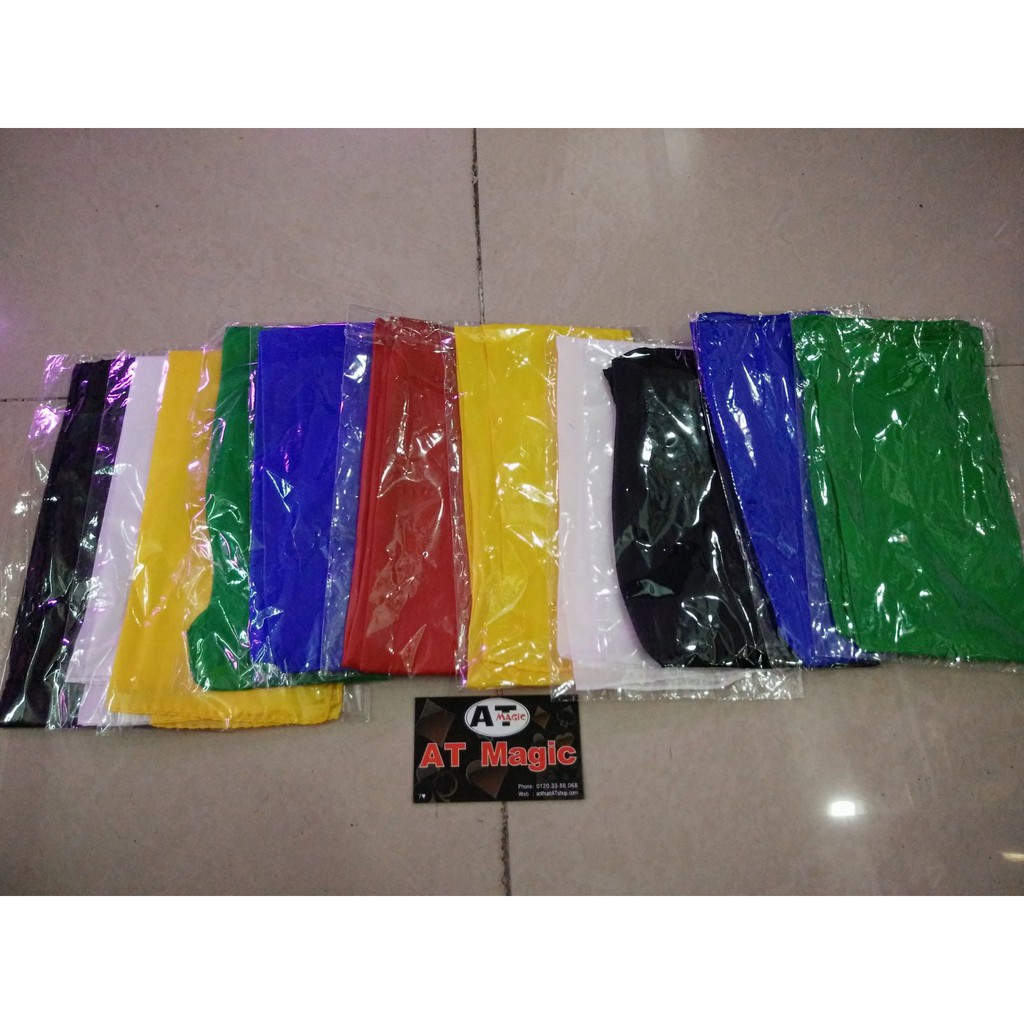 dụng cụ ảo thuật khăn lụa 45cm
