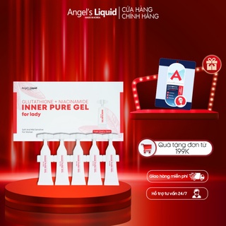Combo 5 Siêu Tinh Chất Làm Hồng Se Khít Vùng Kín Angel's Liquid Glutathione Plus Niacinamide Inner Pure Gel 2ml x5
