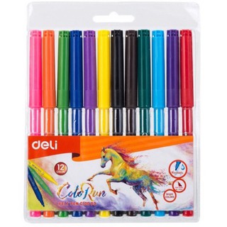 Bút Dạ 12 màu Deli C10003