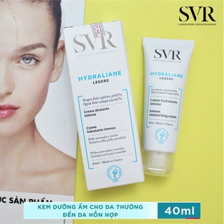 [NHẬP KHẨU-TEM PHỤ] SVR Kem Dưỡng Ẩm Cho Da Bình Thường Đến Da Hỗn Hợp Hydraliane Légère 40ml
