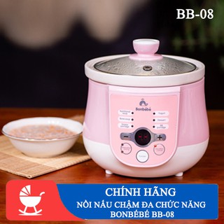 [ CHÍNH HÃNG ] Nồi nấu chậm đa chức năng BONBÉBÉ BB-08 150W CÓ CHỨC NĂNG HẸN GIỜ [ LOVI MART ]