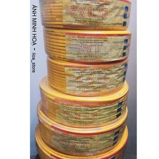 DÂY ĐÔI(DÂY DẸT) RUỘT MỀM 2X6 - LiOA