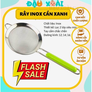 Rây lọc inox 2 lớp cho bé ăn dặm size 10cm-12cm