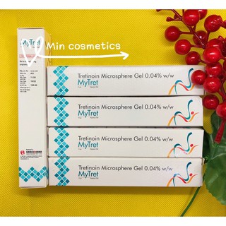 Mytret My tret Microsphere 0.04% gel giảm mụn thâm