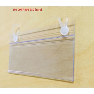 Nẹp giá sản phẩm có khuy bấm