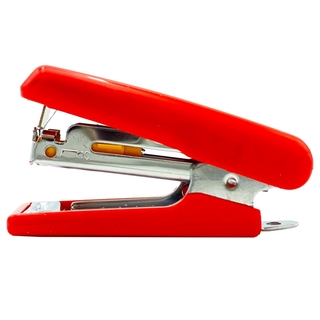 Bấm Kim Số 10 Mini Munix 25002 - Mẫu 3 - Màu Đỏ