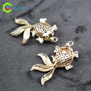 Móc Khóa Đồng Cá Ba Đuôi Phong Thủy ( Phụ Kiện Trang Trí Móc Khóa, Balo, Túi Xách, Dễ Thương,...)